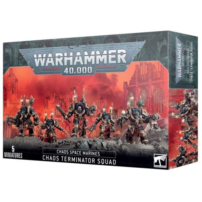 WARHAMMER 40,000 – Chaos Space Marines – Chaos Terminator Squad (43-19)