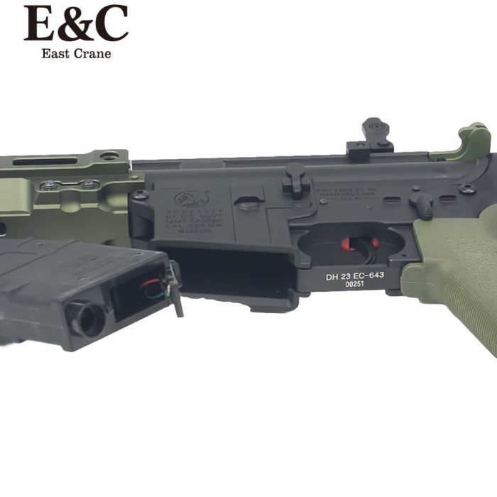 E&C FBI HRT's MK4 Gel Blaster with 10 Inch Giessele Super MOD M-LOK Handguard (EC-643)