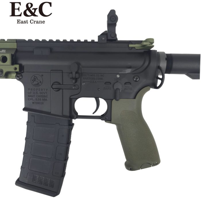 E&C FBI HRT's MK4 Gel Blaster with 10 Inch Giessele Super MOD M-LOK Handguard (EC-643)