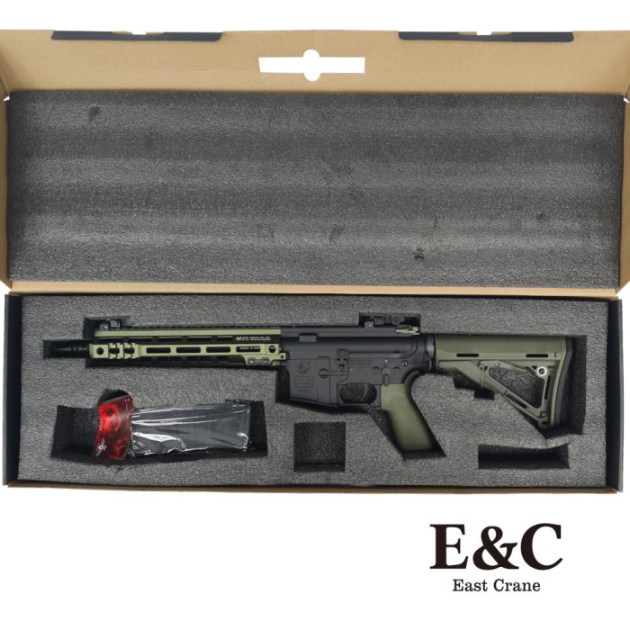 E&C FBI HRT's MK4 Gel Blaster with 10 Inch Giessele Super MOD M-LOK Handguard (EC-643)