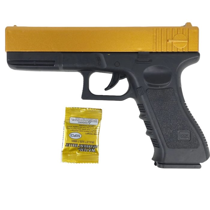 Graffiti Glock 18 Springer Manual Hopper Fed Gel Blaster