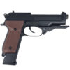 KELe Beretta 93R Manual Springer Gel Blaster Pistol - Black