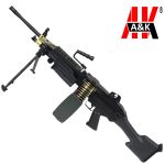 A&K M249-MK2 Light Machine Gun Gel Blaster (Fully licensed FN Herstal Replica)