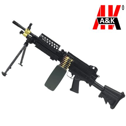 A&K MK46 Light Machine Gun Gel Blaster (Fully licensed FN Herstal Replica)