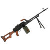 A&K PKM PK Squad LMG Gel Blaster with real Wood furniture
