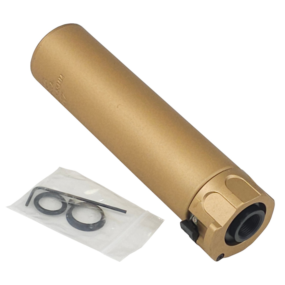 Surefire 6.2 Inch Suppressor SOCOM556-RC2 Replica for Gel Blasters 