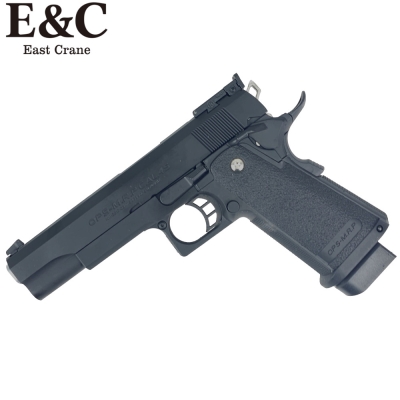 E&C 5.1 Hi-Capa CNC OPS-M.R.P Gas Blowback Gel Blaster Pistol – Black