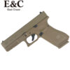 E&C Glock 17 Gen5 Gas Blowback Gel Blaster Pistol - Dark Earth (Tan)