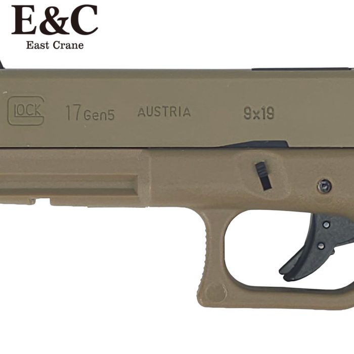 E&C Glock 17 Gen5 Gas Blowback Gel Blaster Pistol - Dark Earth (Tan)