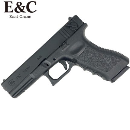 E&C Glock 18C Semi/Full Auto Gas Blowback Gel Blaster Pistol - Black (EC-1103)