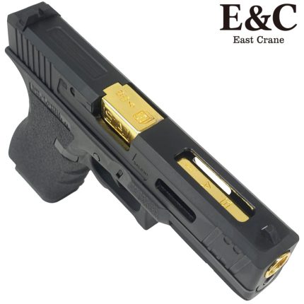 E&C SAI Glock 17 Gen5 Gas Blowback Gel Blaster Pistol - Black (EC-1105)