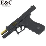 E&C SAI Glock 17 Gen5 Gas Blowback Gel Blaster Pistol - Black (EC-1105)