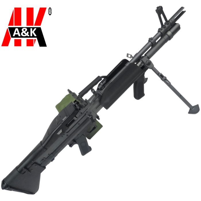 A&K M60E4/MK43 AEG Gel Blaster LMG Machine Gun - X-Force Tactical