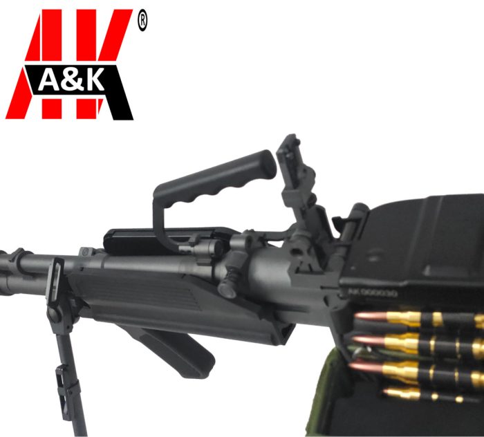 A&K M60E4/MK43 AEG Gel Blaster LMG Machine Gun