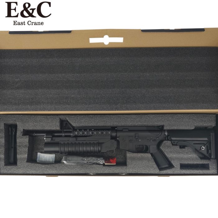 E&C Colt M4A1 Carbine with M203 Grenade Launcher Gel Blaster Replica (EC-308G)