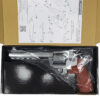 HWASAN 6 inch Revolver - CO2 Foam Dart Blaster - Matte Silver (FSC1002SW6)
