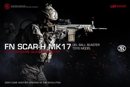 LDT SCAR-H MK17 AEG Gel Blaster Assault Rifle
