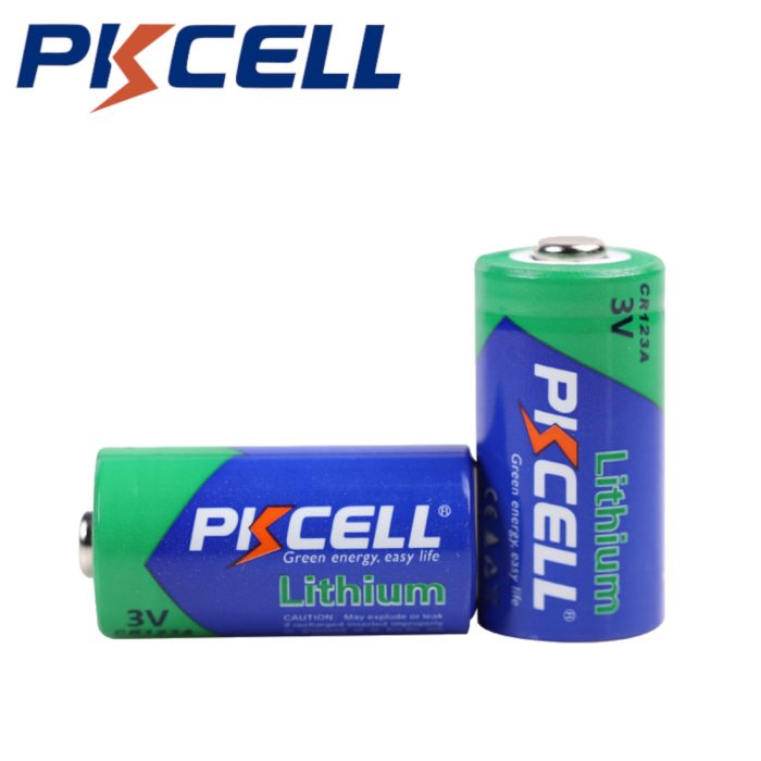 PKCELL CR123A 3V Lithium Battery (Single)