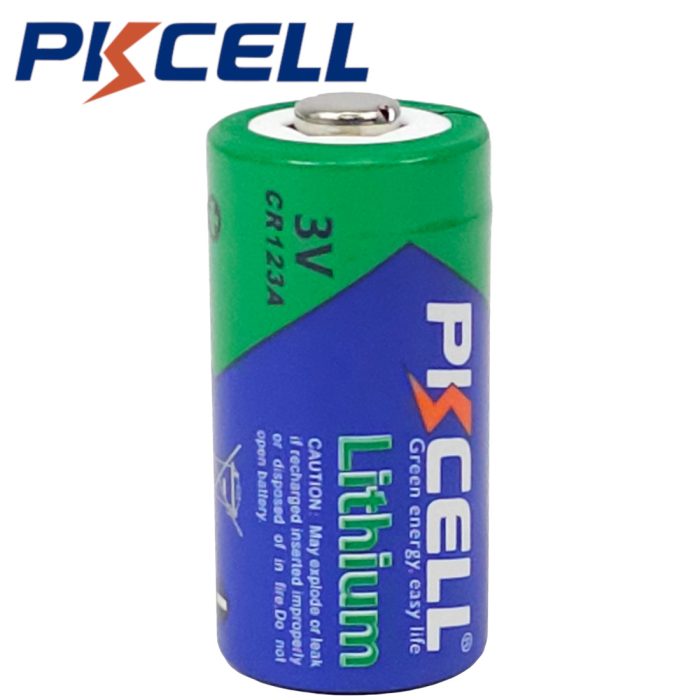 PKCELL CR123A 3V Lithium Battery (Single)