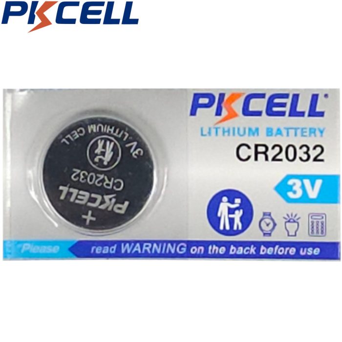 PKCELL CR2032 3V 210 mAh Lithium Button Battery (Single)