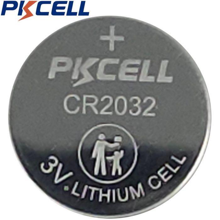 PKCELL CR2032 3V 210 mAh Lithium Button Battery (Single)