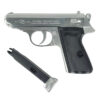 Walther PPK Manual Springer - 007's Iconic Conceal Carry Gel Blaster Replica - Silver