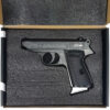 Walther PPK Manual Springer - 007's Iconic Conceal Carry Gel Blaster Replica - Silver