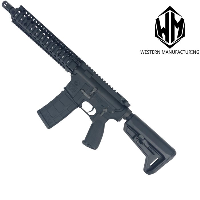 WM Colt M4 with Black DD MK18 Handguard MWS(ZET System) GBBR Gel Blaster