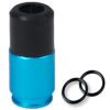 LDT Metal Nozzle for LDT Cylinder Heads in Gel Blaster Gearboxes - Blue