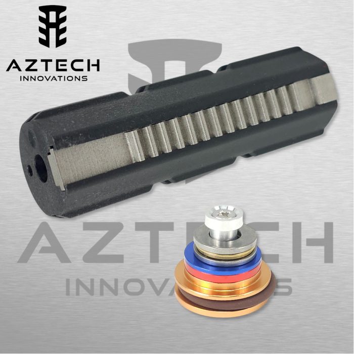 AZTECH Xtreme Polymer Piston with CNC Head and Rack