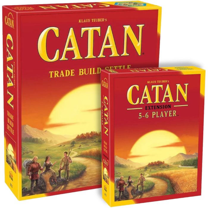 Catan: Trade - Build - Settle plus 5-6 Player Extension Bundle Pack