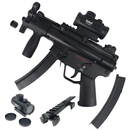 Well MP5K Gas Blow Back PDW with Bushnell 1x40 Red/Green Dot Sight ...