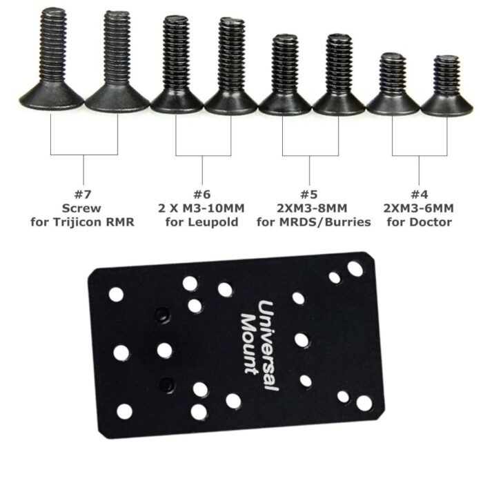 G-Series Universal Red Dot Sight Mounting Plate