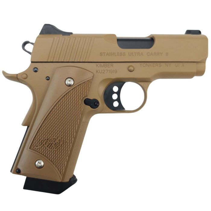 KELe Kimber Ultra Carry II Manual Springer Gel Blaster - Flat Dark Earth