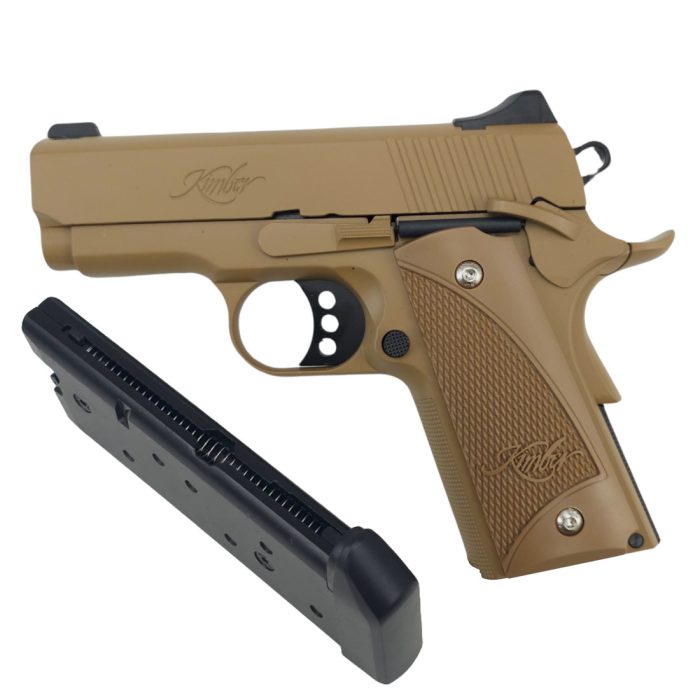 KELe Kimber Ultra Carry II Manual Springer Gel Blaster - Flat Dark Earth