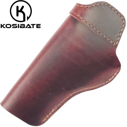 KOSIBATE Conceal Carry Leather Holster - Brown or Black