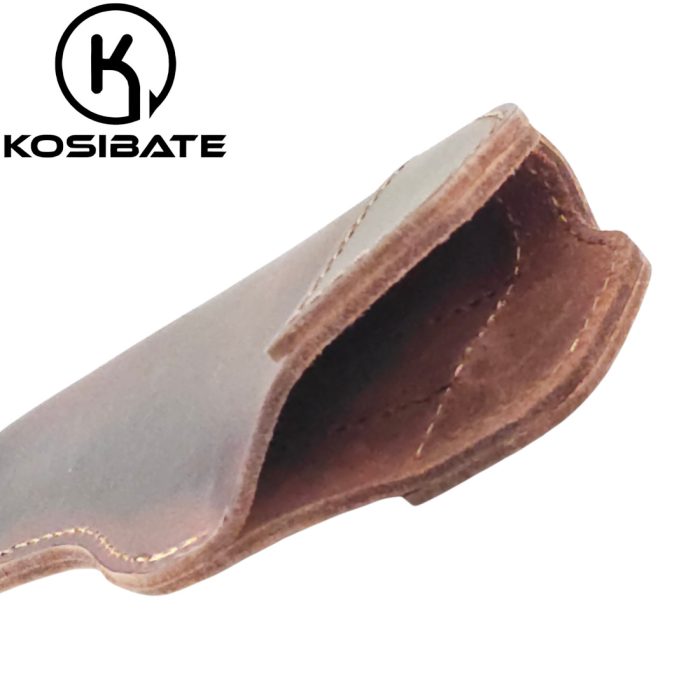 KOSIBATE Conceal Carry Leather Holster - Brown or Black