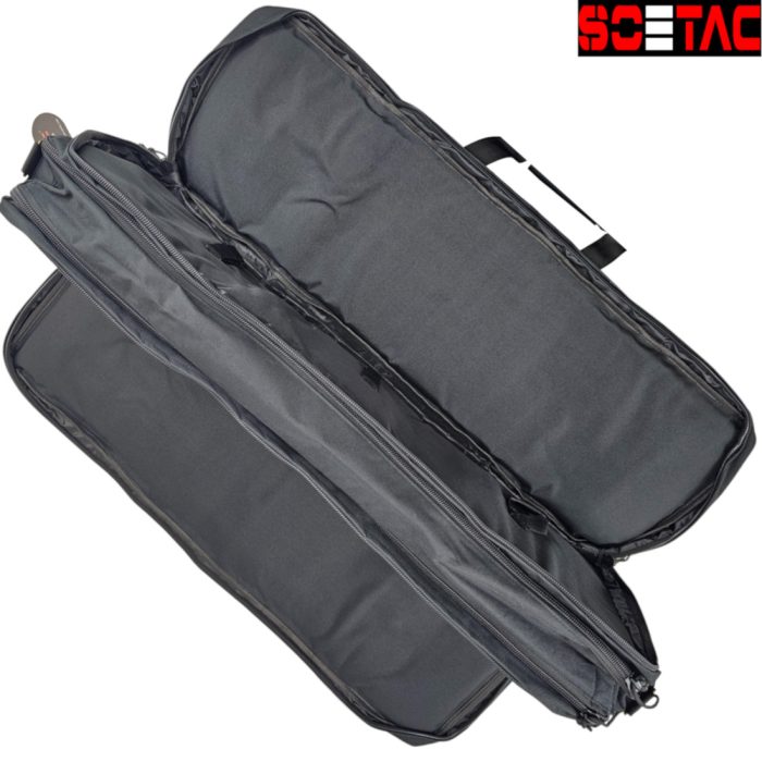 SOETAC Q204 Tactical Double CQB Gel Blaster Bag Black