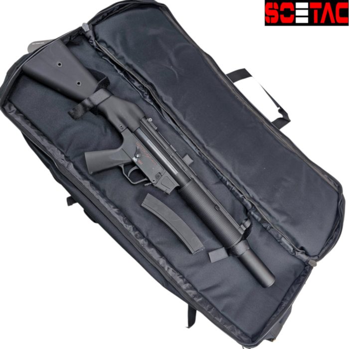 SOETAC Q204 Tactical Double CQB Gel Blaster Bag Black