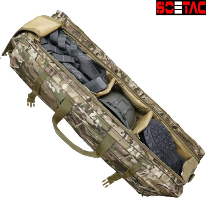 SOETAC Q204 Tactical Double CQB Gel Blaster Bag Camo