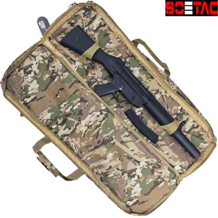 SOETAC Q204 Tactical Double CQB Gel Blaster Bag Camo