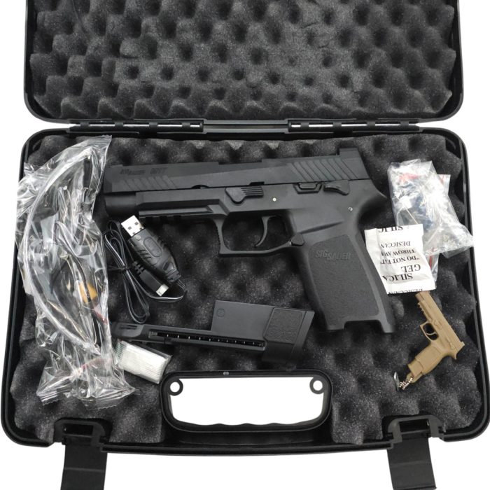 UDL SIG P320 (M17) Semi-Auto Electric Gel Blaster Pistol - Black