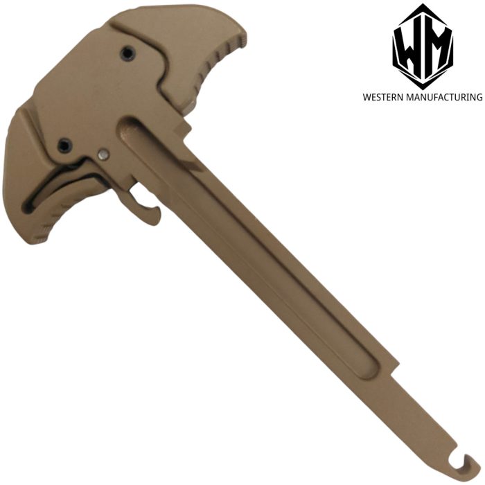 WM Geissele CNC AEG Gel Blaster Charging Handle - Flat Dark Earth (FDE)