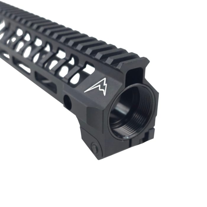 9.26 Inch Fortis Switch 556 M-LOK Metal Gel Blaster Handguard - Black