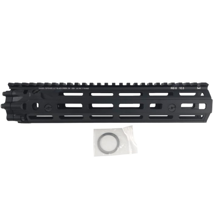 Daniel Defense RIS-III 10.5 Inch M-LOK Metal Gel Blaster Handguard - Black