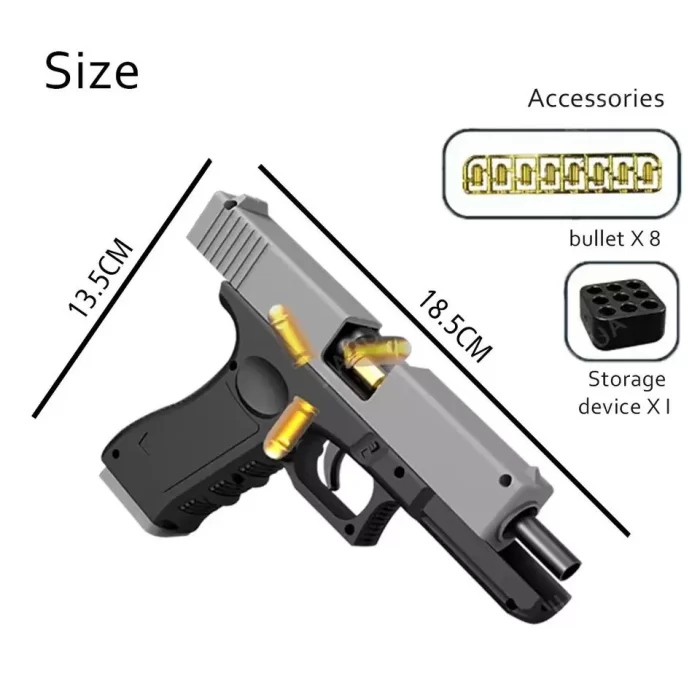 END-D11 Glock 21 Shell Ejecting Laser Target Shooting Game