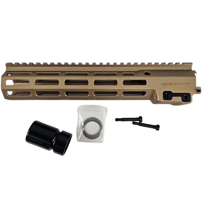 Geissele 10.5 Inch M-LOK AR15 Metal Gel Blaster Handguard - DDC