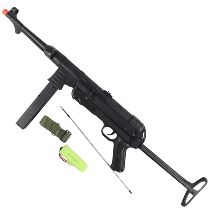 German WWII MP40 Full Metal Black Gel blaster