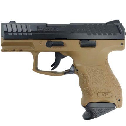 KELe HK VP9 SK Manual Springer Gel Blaster - Black and Tan