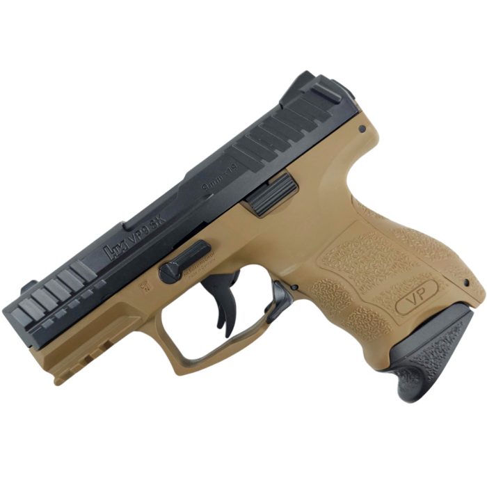 KELe HK VP9 SK Manual Springer Gel Blaster - Black and Tan